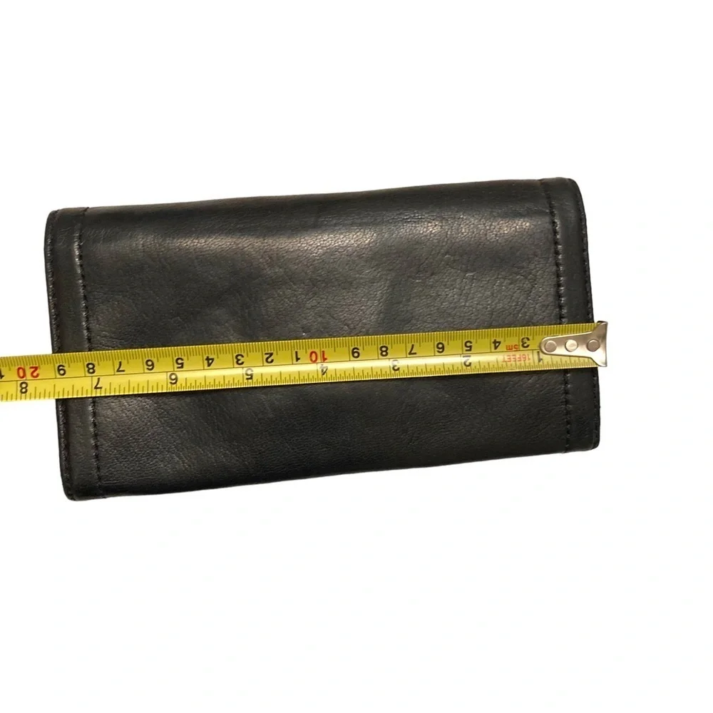 Michael kors black leather wallet